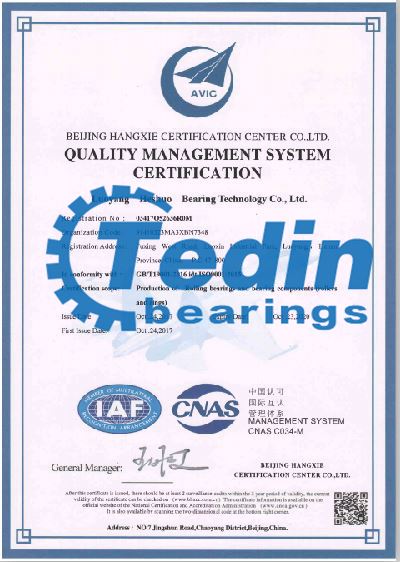 ISO Certificates